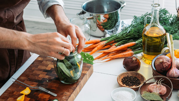 Preparing Food